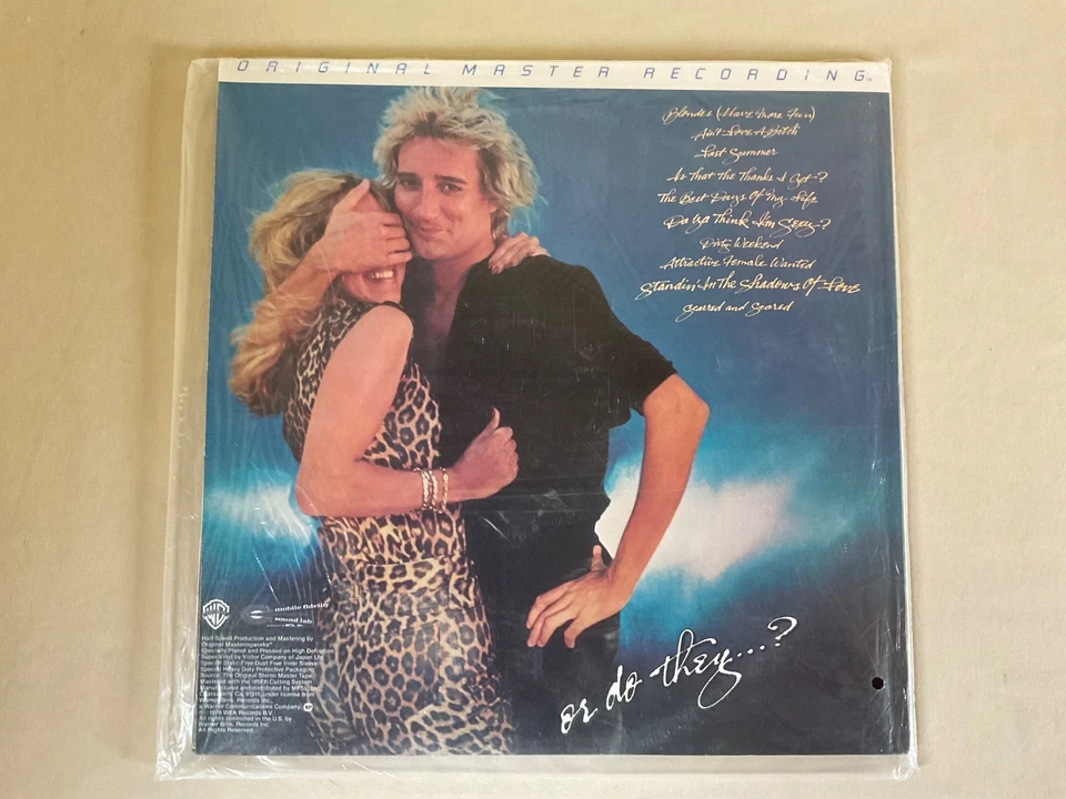 MFSL 1-054 Rod Stewart "Blondes Have More Fun" Vinyl LP Album 1978 New Sealed - Image 2 of 4