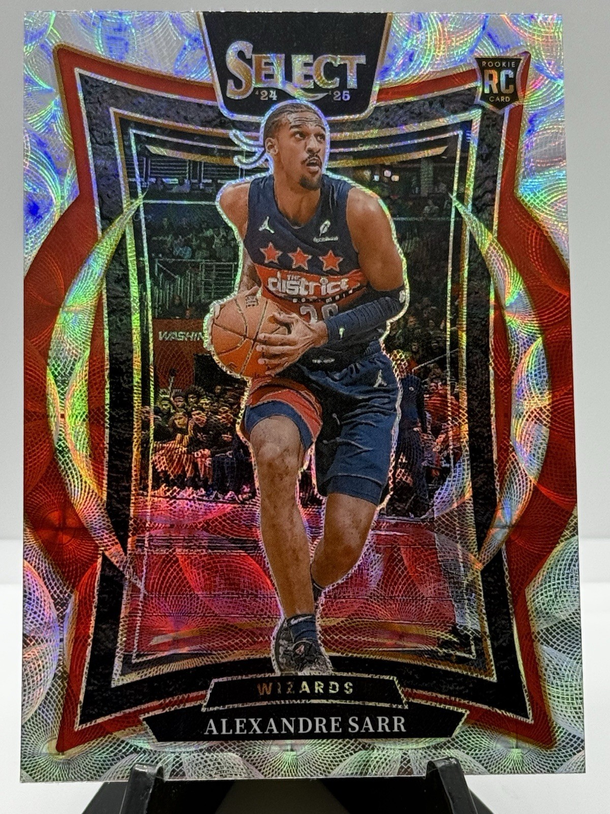 2024-25 Select Alexandre Sarr Concourse RC Scope Prizm Rookie #73 Wizards