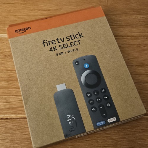 Amazon Fire TV Stick 4K Select 8GB Wi-Fi Black 4K HDR Voice Control ...