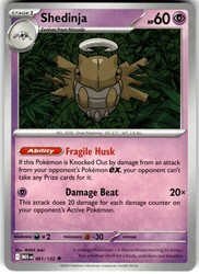 Shedinja 061/132 Mega Evolution