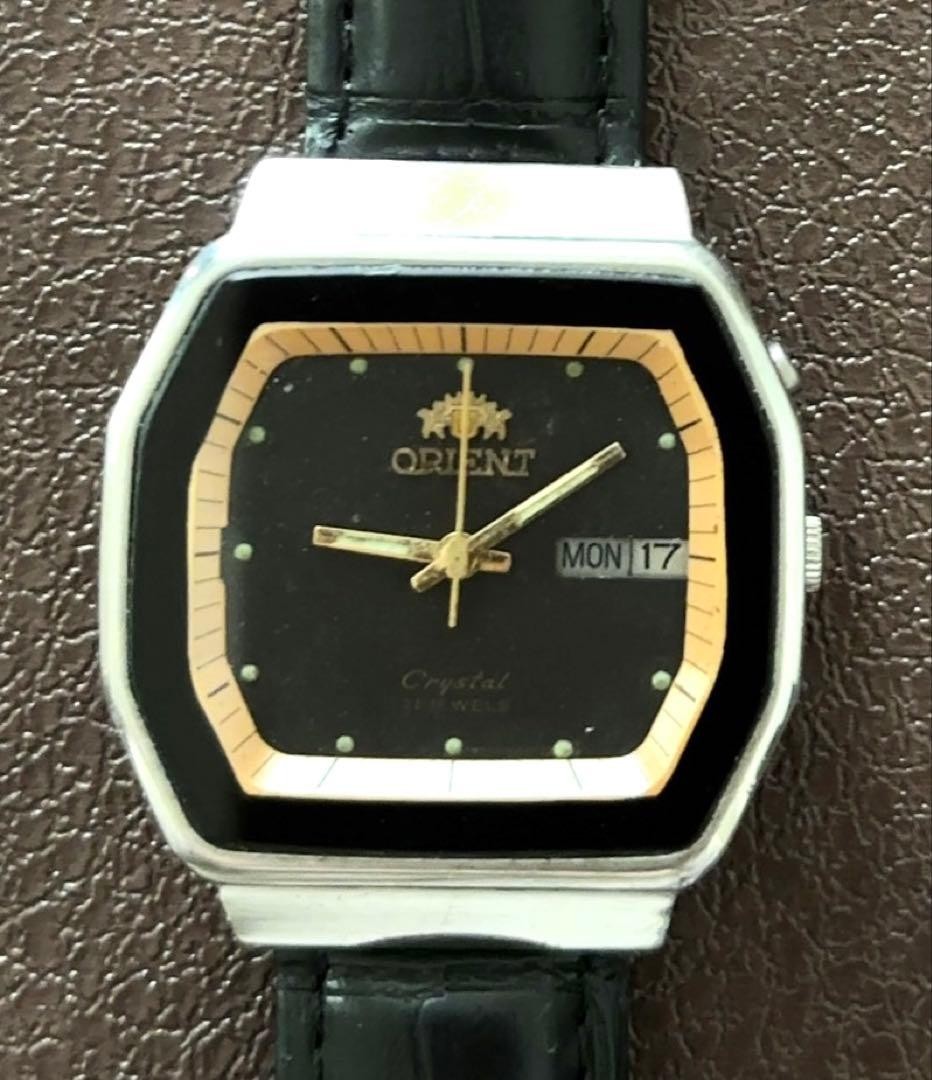 ORIENT Watch Mechanical Automatic Black Men's Wat… - image 3