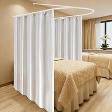U-shaped Multifunctional Privacy Partition Curtain Rod Scene Space Separation