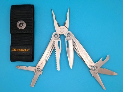 Leatherman Sidekick Multi-Tool, Knife, Pliers, Saw, Stainless! With Sheath!