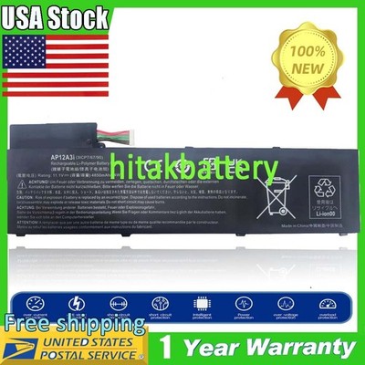 Ap12a3i/a4i US Battery For Acer Ultra U M3-581tg M5-481tg M3-481tg Bt.00304.011
