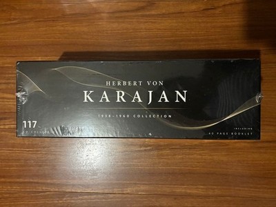 Herbert von Karajan 1938 1960 Collection 117 CD Box Set with 40 Page Booklet