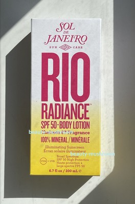 Neu Sol de Janeiro Rio Radiance Body Lotion LSF50 200ml UVA UVB UVP 38£