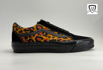 Vans Lx Old Skool Leopard Black / Black Multiple Sizes Casual Sneakers NEW