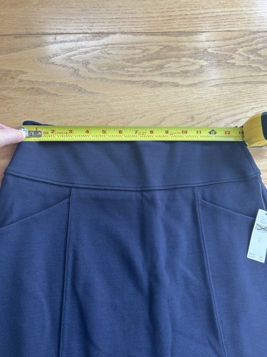 Neu mit Etikett Anthropologie Maeve Piqu Minirock marineblau Größe Small - Bild 7 von 10