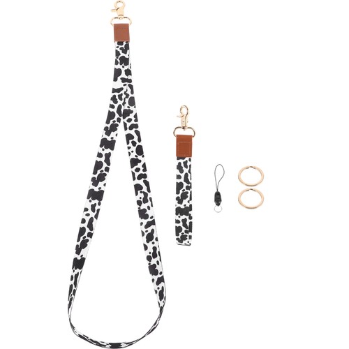 Kuhmuster -Zertifikat Lanyard Anti-Verlust-Lanyard-Handgelenkkette - 第 7/12 張圖片