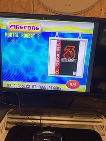 AtGames Sega Genesis Classic Game Console Cords Controller