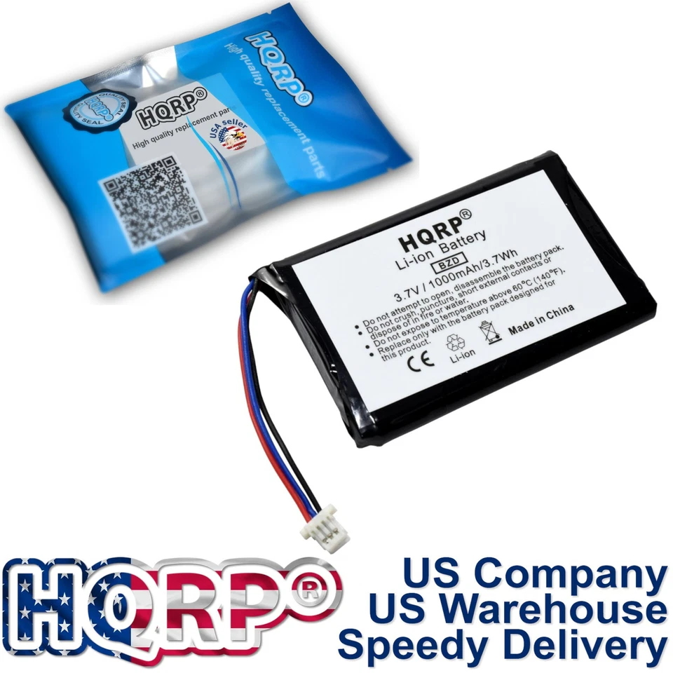 Batería HQRP para Flip MinoHD F360 F460 F360B F460B F360C F460C, 02404-0013-00 Foto 2 de 4