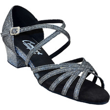 Comfort Strappy Dance Shoe - Graphite