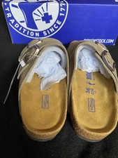 Birkenstock Arizona Tan Brown Suede