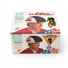 Vintage Ultra Bicycle Racing Helmet M/L – New Open Box – Made in USA