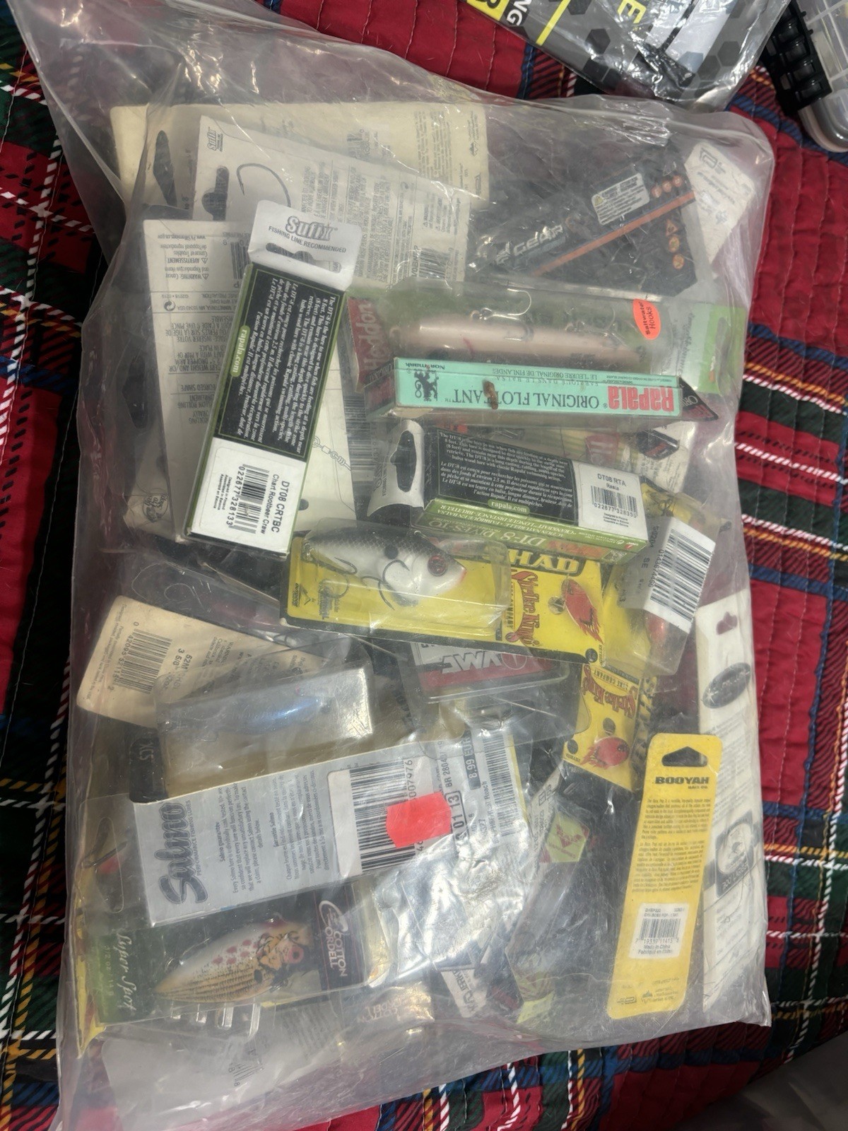 Bunch Of Bass Fishing Lures With Other Items Included - Image 3