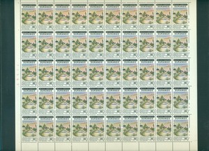 PANE OF 50 UNUSED 1982  MEXICO .80$ STAMPS