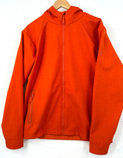 Men's Under Armour Storm Hooded Full Zip Softshell Size L Orange UA