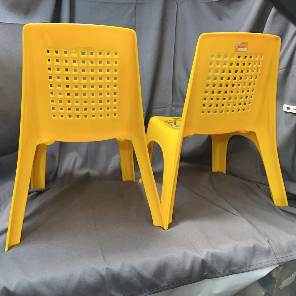 Silla infantil de plástico estilo Harlin de colección nostalgia "¿estilo momentos preciosos?" Lote de 2 Foto 3 de 4