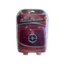 Vintage Y2K Lifelong Classic Mini Retro Radio AM FM New Sealed