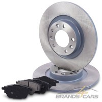 Atec Bremsscheiben Voll Ø290+BREMSBELÄGE Hinten FÜR Citroen C4 C5 Aircross DS-7