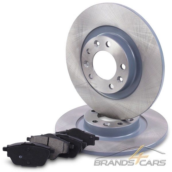 Atec Bremsscheiben Voll Ø290+BREMSBELÄGE Hinten FÜR Citroen C4 C5 Aircross DS-7-image