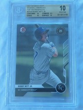 2021 Bowman Next Baseball America's Top 100 - Bobby Witt Jr. BGS Pristine 10