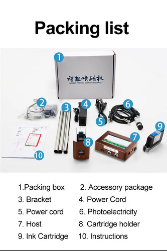 T6 Inline Printer Automatic Production Date Shelf Life Label Marking Machine - 第 6/18 張圖片