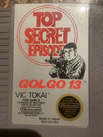 Nintendo Entertainment System (NES) Golgo 13: Top Secret Episode (See Video)