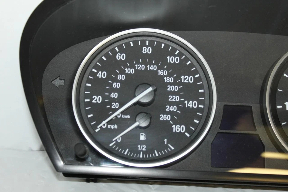 Cuadro de instrumentos velocímetro panel de instrumentos BMW 528i 535i 2008-2010 141.563 millas Foto 4 de 4