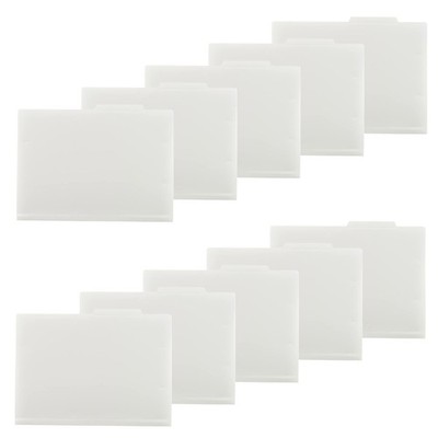 KOKUYO Individual Folders, PP (Polypropylene), A4, Set of 10, Opaque Gray, AMA4-