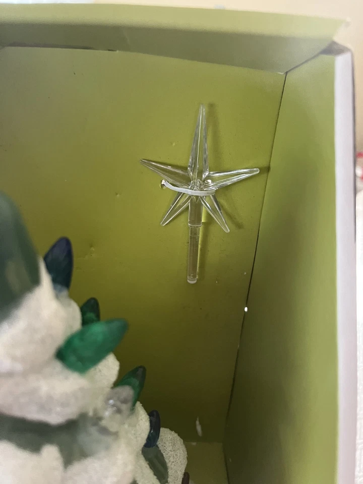 New Apothecary & Company Vintage 9" Ceramic LED Tree - Image 2 of 4