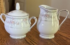 Noritake Veranda #3015 Floral on White & Plat...