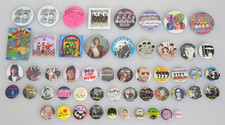 Lot of 52, The Beatles Pinback Buttons, Beatlefest, Fan Club, Lennon, McCartney