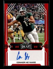 2022 Leaf Draft #BA-CH2 Connor Heyward Autographs Red