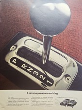 Volkswagen Automatic Transmissions Type 3 Squareback Fastback Print Ad 1969