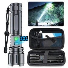Flashlights High Lumens Rechargeable - 2000 Lumens Long Beam Super Bright LED...