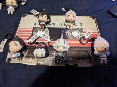 Black Clover Series 1 Monogram Figural 3D Bag Clip