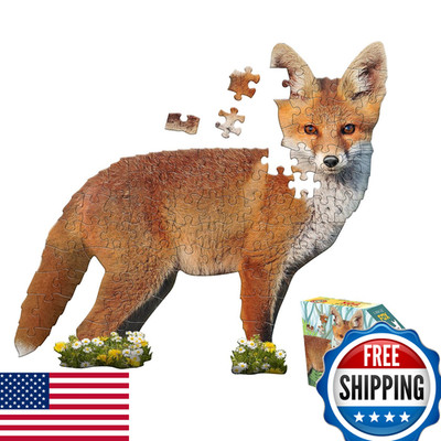 Madd Capp Lil Fox 100 Piece Jigsaw Puzzle For Ages 5 - 4001 - Unique