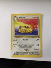 1999 persian pokemon card value Pokmon TCG Persian Jungle 1st Edition 1999 Vintage Card 42/64 Certified 8.5 CGC