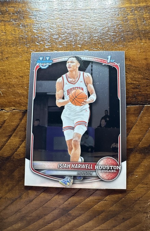 2025-26 Bowman - Chrome Prospects Isiah Harwell #BCP-7 (RC)