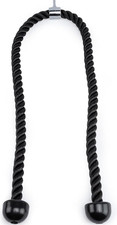 Long Tricep Rope, 54in Heavy-Duty Tricep Pull Down Attachment for Cable Machines