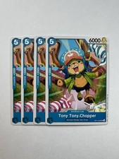 One Piece TCG Tony Tony Chopper Englisch NM x4 Playset OP11-053 Straw Hat Crew