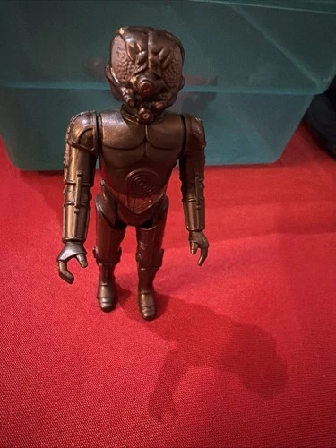 1982 Vintage Kenner Star Wars Figure Zuckuss Bounty Hunter Hong Kong TIGHT