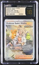 Pokemon Professor Sada's Vitality 256/182 Paradox Rift - CGC 10 PRISTINE on eBay