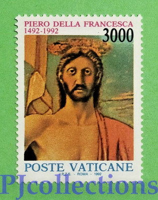 A2703- VATICAN-VATICAN CITY 1992 PIERO DELLA FRANCESCA (1420 -1492) L. 3000 MNH