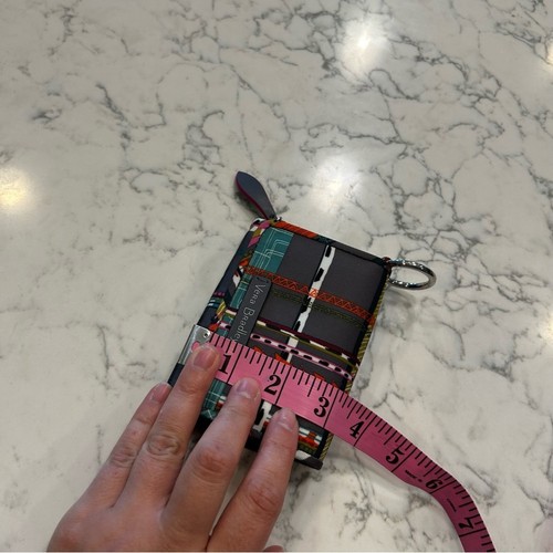 Cartera billetera Vera Bradley Midtown RFID a cuadros - Imagen 3 de 6