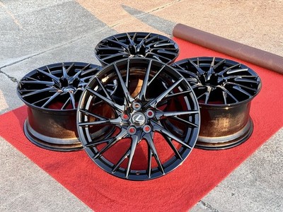 OEM 19” Lexus RC F RC-F 2015-2023 Forged Black Rims Wheels RCF BBS