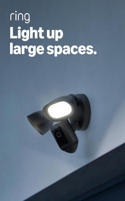 Floodlight Cam Wired Pro, Home or Business Security, Retinal 2K Video, Color Nig
