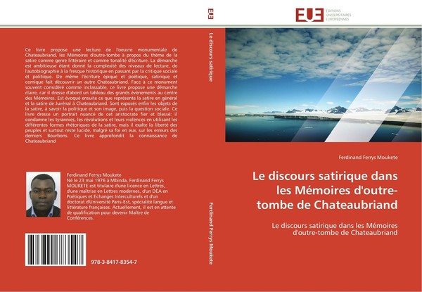 Le Discours Satirique Dans Les MéMoires D'outre-Tombe De Chateaubriand Ferdinand-image