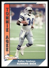 1991 Pacific Tommie Agee Dallas Cowboys #92